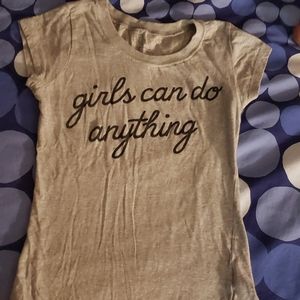 Girls can do anything tshirt